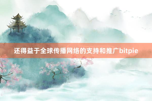 还得益于全球传播网络的支持和推广bitpie