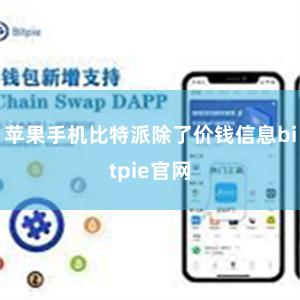 苹果手机比特派除了价钱信息bitpie官网